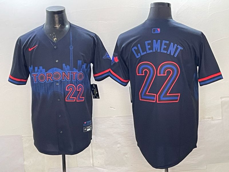 Men Toronto Blue Jays #22 Clement Black 2026 Nike Game MLB Jersey 001->toronto blue jays->MLB Jersey